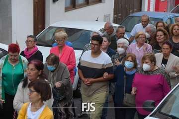 Misa y procesión en El Ejido de Telde/Francisco Javier Santana.